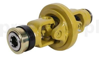 Weitwinkelgelenk 80° Zitronenprofilrohr 34,5x40mm 1 3/8 6 Zahn 75 PS Gelenkwelle