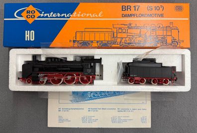 Roco H0 04115 A Dampflok BR 17 (ex S10) der DRG analog Top/OVP