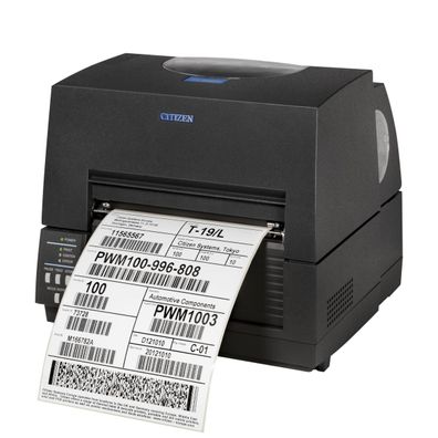 Citizen CL-S6621, 8 Punkte/mm (203dpi), ZPLII, Datamax, Dual-IF, schwarz