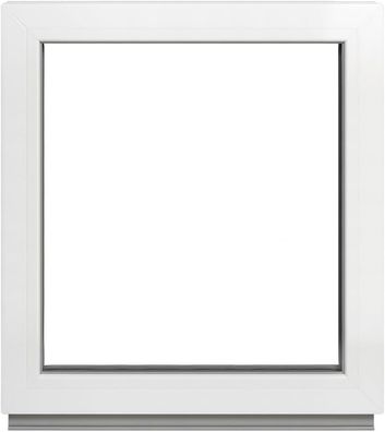 Kunststofffenster Festverglasung (FiB) - 2-Fach - Alle Größen - Weiß - Premium