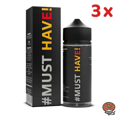 Musthave E (Orange, Pfirsich) Longfill E-Liquid / Liquid Aroma 3x 10ml