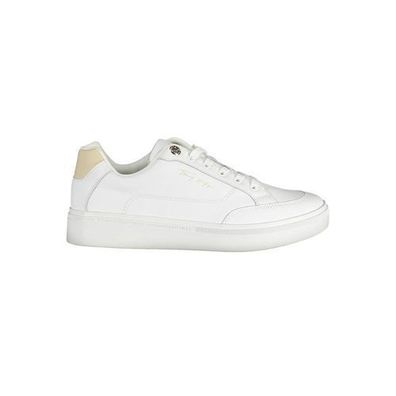 Tommy Hilfiger White Polyester Sneaker