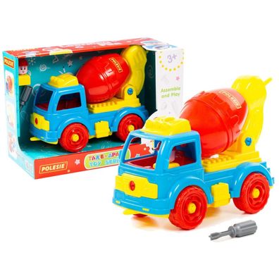 Betonmischer Transport DIY Blöcke 29 Stück 84804