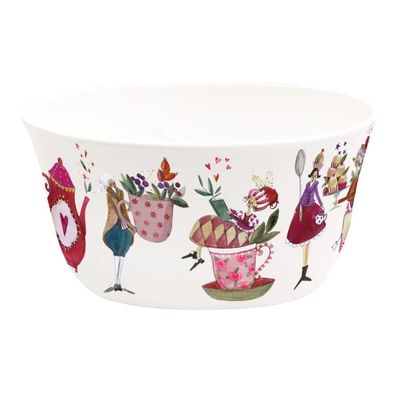 Grätz Silke Leffler Porzellan Müslischale "Teatime"Teezeit"