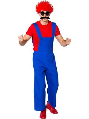 Latzhose blau Herren