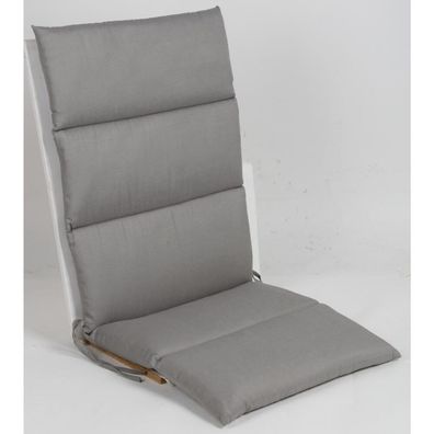 4 Stück Rollstepp Auflagen Hochlehner Stuhlkissen Sitzpolster Garten Terrassen