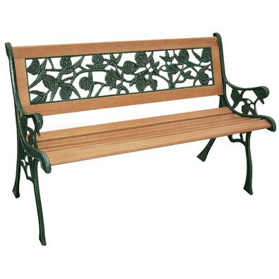 Rosen Parkbank Gartenbank Bank Gusseisen