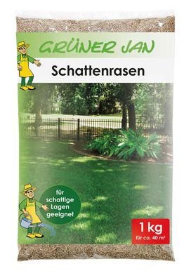 Schattenrasen 1kg Rasensamen Rasen Samen Grassamen Gras Rasensaat Garten Wiese
