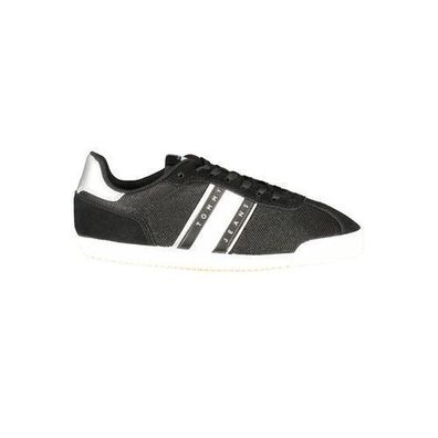 Tommy Hilfiger Black Polyester Women Sneaker