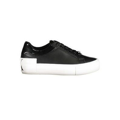 Calvin Klein Black Polyester Sneaker