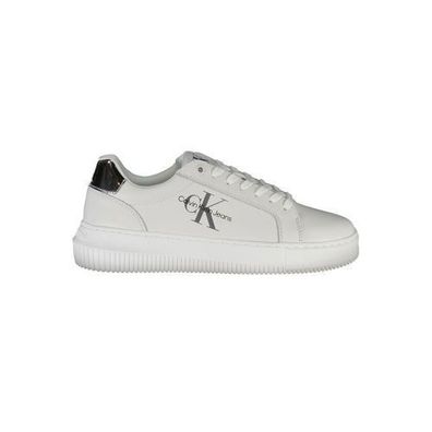 Calvin Klein White Polyester Sneaker