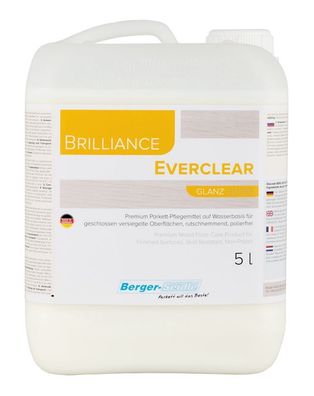 Berger-Seidle Brilliance Everclear glänzend 5 L Parkettpflege versiegelt