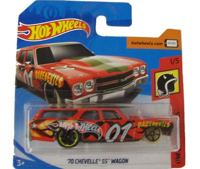 Hot Wheels '70 Chevelle SS Wagon HW Daredevils Modellauto Auto NEU NEW