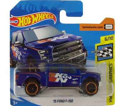 Hot Wheels 15 Ford F 150 HW Speed Graphics FJW46 Modellauto Auto NEU NEW