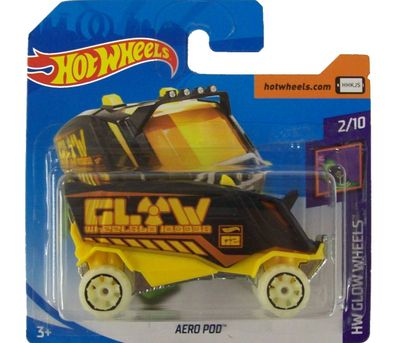 Hot Wheels Aero Pod HW Glow Wheels FJX18 Modellauto Auto NEU NEW