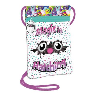 Hatchimals Brustbeutel Kinder Geldbeutel neck wallet purse Pinguin Vogel Ei Egg
