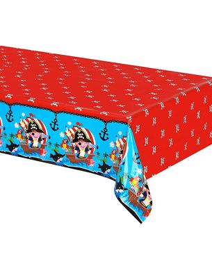 Piraten - Kunststoff Tischdecke 120x180cm