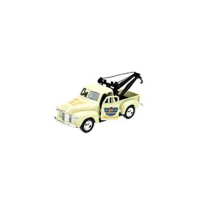 WELLY Modellauto Chevrolet 1953 Tow Truck beige Spielzeugauto Sammelauto Car
