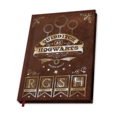 ABYstyle Harry Potter Notizbuch A5 Quidditch Heft Diary Tagebuch Book