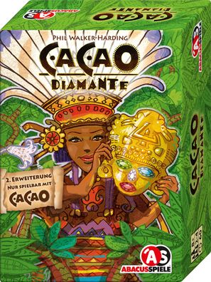 Abacus Spiele 06172 Cacao Diamante 2. Erweiterung Diamanten Brettspiel