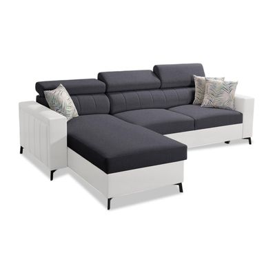 Ecksofa mit Schlaffunktion & Bettkasten - L-Form Sofa mit Stauraum & Komfort