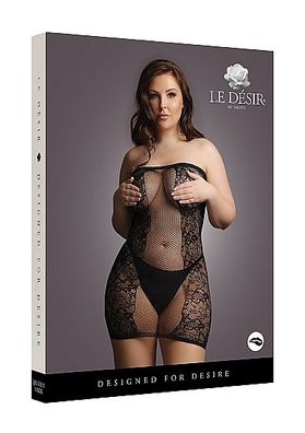 Le Désir - Damen Dessous-Minikleid, Queen Size (XL-4XL)