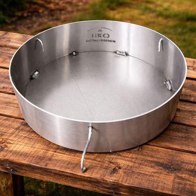 Feuerkorb für Feuertonne, Grillkohle Einsatz, Holzkohle Einsatz, Feuertonneneinsatz