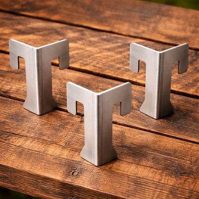 3 Stück Grillplatten-Abstandshalter passend für Feuertonnen & Feuerschalen