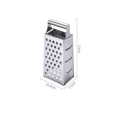 Stainless Steel 4-Sided Box Grater & Container, Multipurpose Vegetable Cutter/Cheese