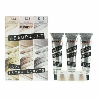 Fudge Professional Head Paint High Lift Trio Kit 3 X 60ml