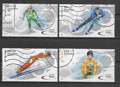 BRD gestempelt Michel-Nummer 2237-2240