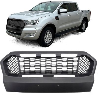Waben Kühlergrill Performance Schwarz passt für Ford Ranger T7 16-19 2.2 3.2