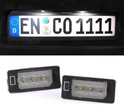 LED Kennzeichen Nummernschild Beleuchtung 6000K für 5er BMW F10 F11 2010-2017