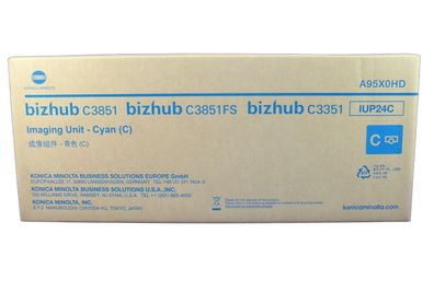 Konica Minolta IUP24C Bildtrommel Cyan A95X0HD -A
