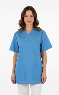 Kasack, Unisex-Schlupfkasack, Pflege, Gesundheitswesen, Art. Bianca