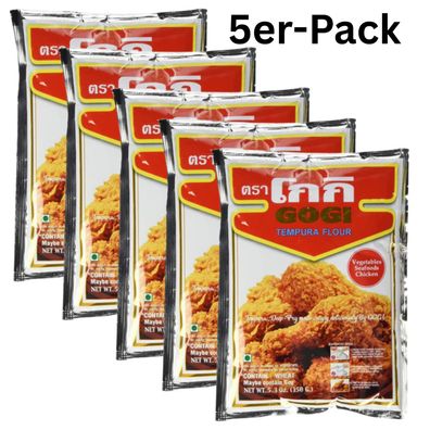 5er-Pack GOGI Tempura Mehl 150g
