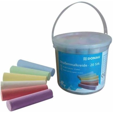DONAU Straßenmalkreide farbsortiert 20 St