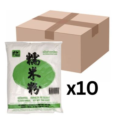 10er-Pack Farmer Klebreis Mehl 400g