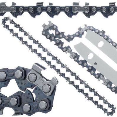 Rosfix Kettensägekette 8" 1/4" – 24 Zähne | 48 Treibglieder Stahl