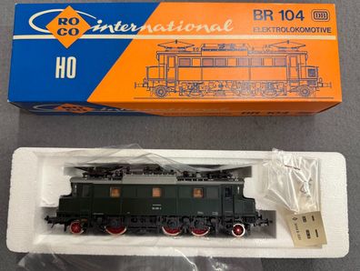 Roco H0 04144 S Elektrolok BR 104 der DB analog Top/OVP