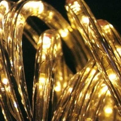 LED Lichtschlauch 4m 80 warmweiss 8 blinkende kaltweiss JNLF48