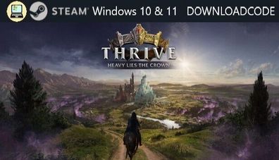NEU PC Computer Spiel Thrive Heavy Lies The Crown für Windows 10 11 STEAM Code