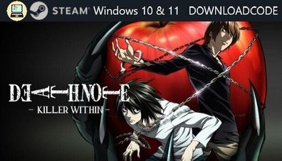 NEU PC Computer Spiel Death Note Killer Within für Windows 10 11 STEAM Code Key