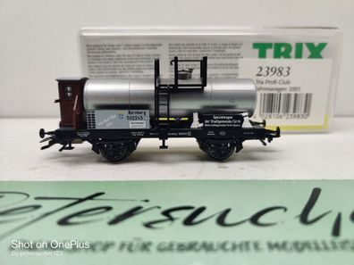 Trix H0 AC 23983 Kesselwagen Brmshs Profi Club JW 2001 / NEM / K. Bay. Sts.B. / OVP