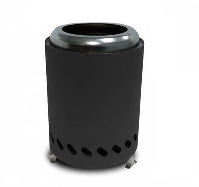 JW Eden Outdoor Edelstahl Tischfeuer PureFlame Tischfeuerstelle Tischkamin