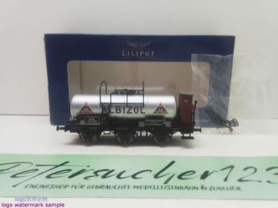 Liliput H0 DC 241376 Kesselwagen Bremserhaus "ALBIZOL" DRG / OVP