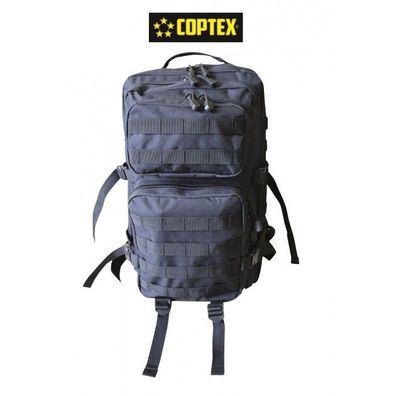 COPTEX Nylon-Rucksack mit 40 Litern in schwarz