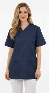 Kasack, Unisex-Schlupfkasack, Pflege, Gesundheitswesen, Art. Bianca