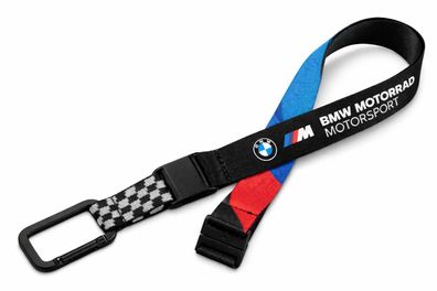 BMW Motorrad Lanyard Schlüsselband Schlüsselanhänger Motorsport Magnetverschluss