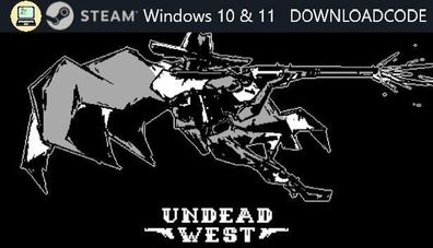 NEU PC Computer Spiel Undead West für Windows 10 11 STEAM Download Code Game Key